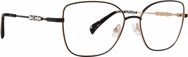Badgley Mischka BM Ninon Eyeglasses, Black