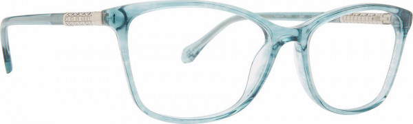 Badgley Mischka BM Teddi Eyeglasses, Turquoise