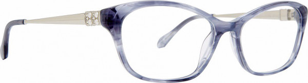 Badgley Mischka BM Karolina Eyeglasses, Blue