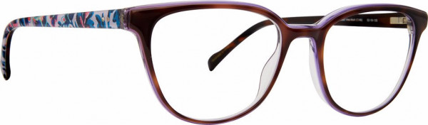 Vera Bradley VB Lyanna Eyeglasses, Cloud Vine Multi