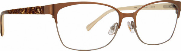 Vera Bradley VB Carianne Eyeglasses, Mocha Mint