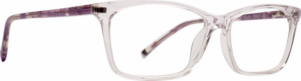 Vera Bradley VB Christina Eyeglasses, Plum Pansies