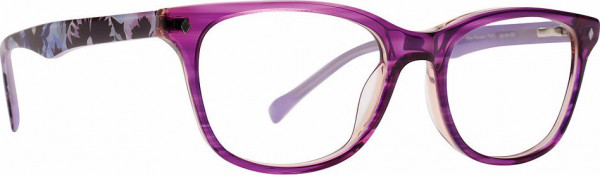 Vera Bradley VB Merit Eyeglasses, Plum Pansies