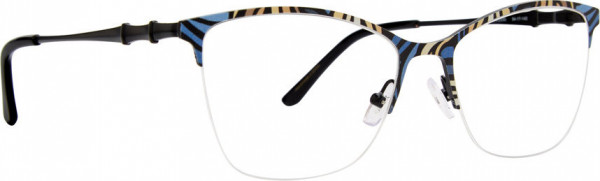 XOXO XO Paisley Eyeglasses, Zebra