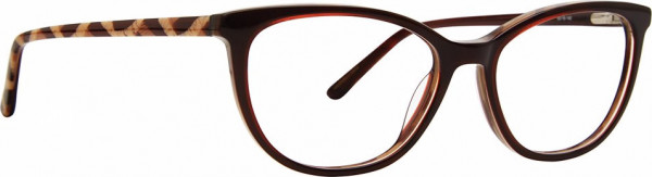 XOXO XO Biscayne Eyeglasses, Chestnut
