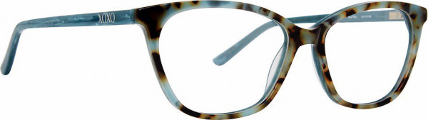 XOXO XO Joliet Eyeglasses, Teal