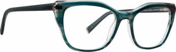 Trina Turk TT Cadance Eyeglasses, Teal