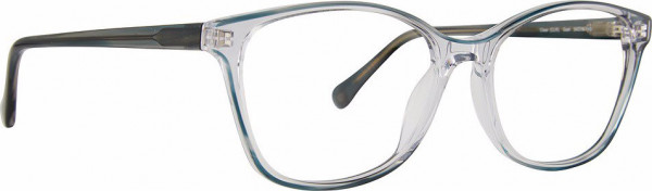 Trina Turk TT Gael Eyeglasses, Clear Crystal