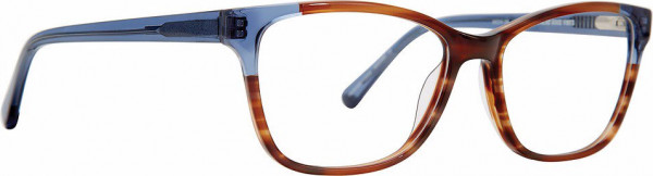 Life Is Good LG Livi Eyeglasses, Brown/Cobalt