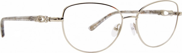 Jenny Lynn JL Considerate Eyeglasses, Silver