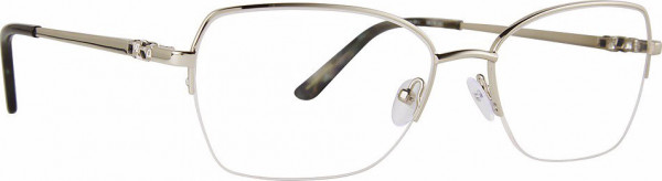 Jenny Lynn JL Impressive Eyeglasses, Silver