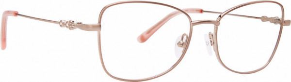 Jenny Lynn JL Unique Eyeglasses, Rose Gold