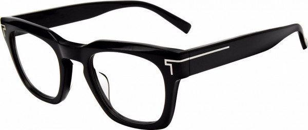 Tumi VTU533 Eyeglasses, BLACK (0BLA)