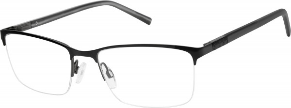 Geoffrey Beene G483 Eyeglasses, Black/Black (BLK)