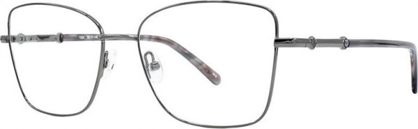 Adrienne Vittadini 1324 Eyeglasses, Gun