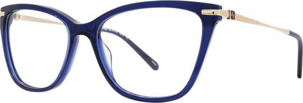 Adrienne Vittadini 1328 Eyeglasses, Navy