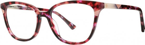 Adrienne Vittadini 676 Eyeglasses, Rose Demi