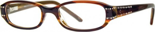 Float Milan 226 Eyeglasses, Brown Marble