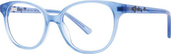 Float Milan 281 Eyeglasses, Blue Crystal