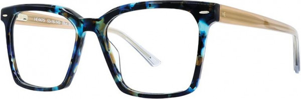Helium Paris 4475 Eyeglasses, Blue/Coco
