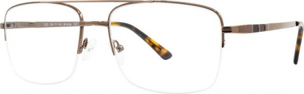 Match Eyewear 203 Eyeglasses, Bronze