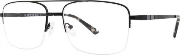 Match Eyewear 203 Eyeglasses, Black