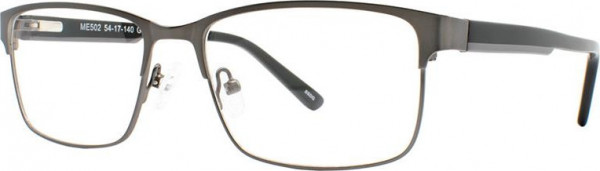 Match Eyewear 502 Eyeglasses, Gun/Grey