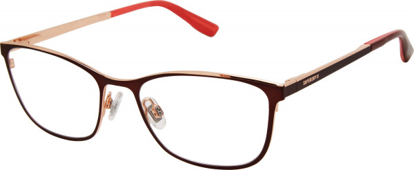Superdry SDOW504T Eyeglasses, Burgundy (BUR)