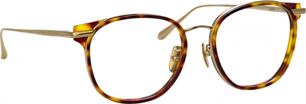 Linda Farrow LFL1486 BOWER Eyeglasses, (002) DARK T-SHELL