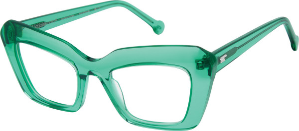 Colors In Optics C1159 MONACO Eyeglasses, GRN GREEN