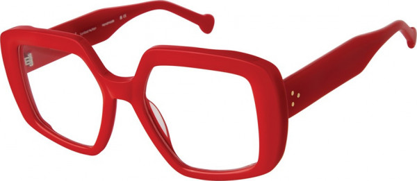 Colors In Optics C1160 JOELLE Eyeglasses, RED RED