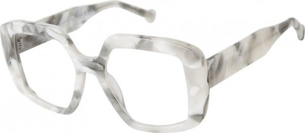 Colors In Optics C1160 JOELLE Eyeglasses, WHRMBLE WHITE MARBLE