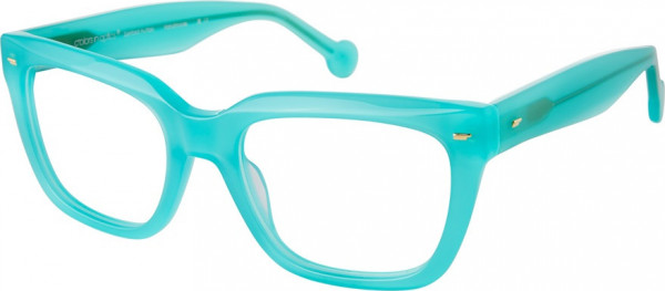 Colors In Optics C1162 SURVIVOR Eyeglasses, AQUA AQUA