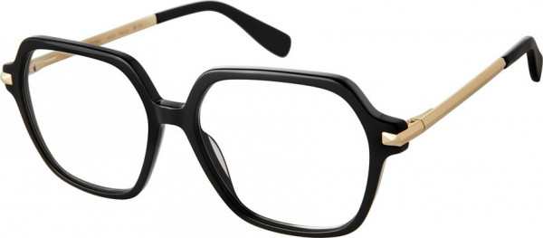 Vince Camuto VO555 Eyeglasses, OXGLD BLACK/GOLD