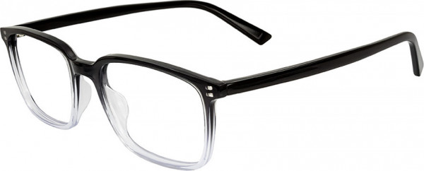 NRG G689 Eyeglasses, C-2 Black/Grey Crystal