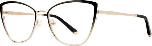 Vivian Morgan 8121 Eyeglasses, Black/Gold