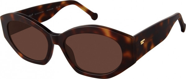 Colors In Optics CS405 JULIANA Sunglasses, TS TORTOISE/BROWN LENSES