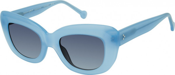 Colors In Optics CS406 SIENNA Sunglasses, SKYBL SKY BLUE/BLUE LENSES