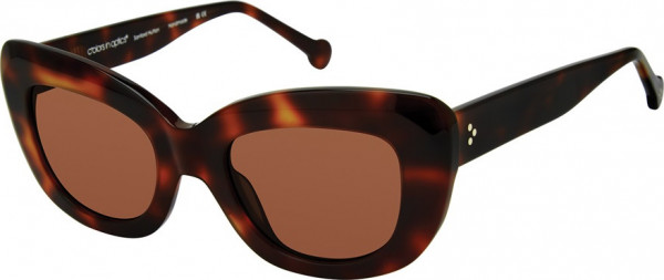 Colors In Optics CS406 SIENNA Sunglasses, TS TORTOISE/BROWN LENSES