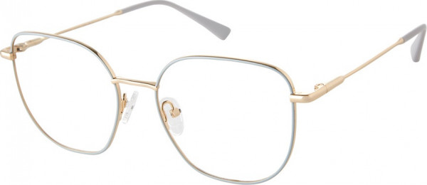 Vince Camuto VO556 Eyeglasses, GRY GOLD/GREY
