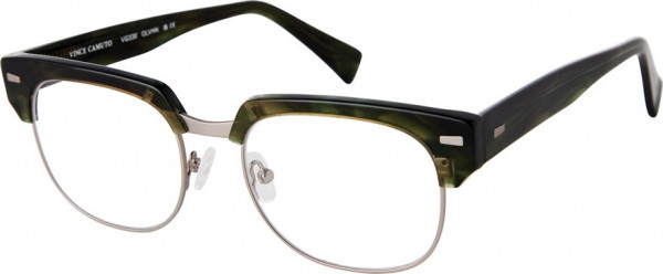 Vince Camuto VG330 Eyeglasses, OLVHN OLIVE HORN