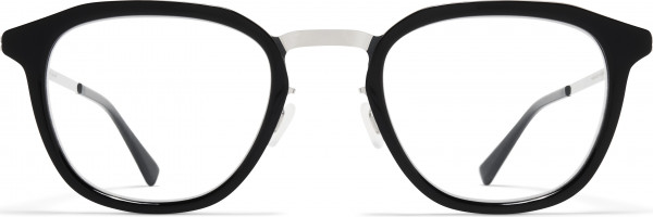 Mykita PAVI Eyeglasses, A81 Shiny Silver/Black