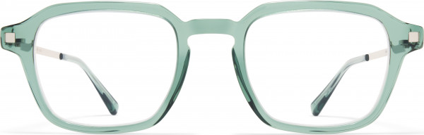 Mykita YUKON Eyeglasses, C191 Cypress Green/Shiny Silv