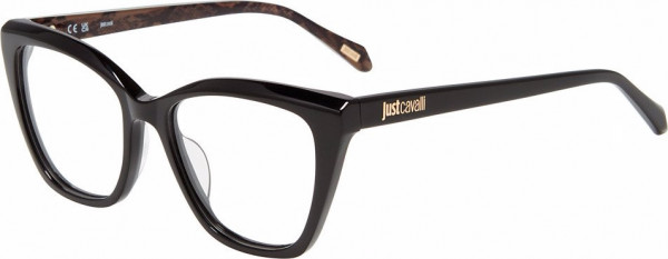 Just Cavalli VJC084 Eyeglasses, SHINY BLACK (700Y)