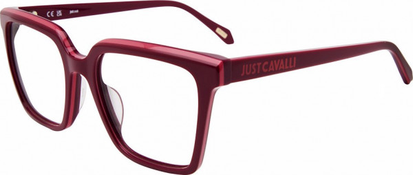 Just Cavalli VJC083V Eyeglasses, BORDEAUX/FUXIA (0Z11)