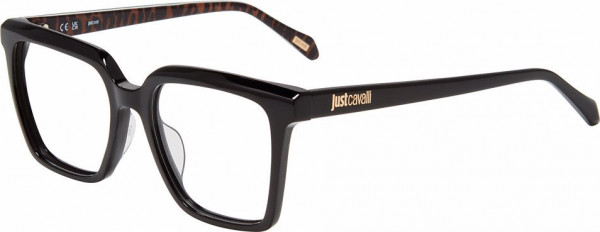 Just Cavalli VJC083 Eyeglasses, SHINY BLACK (0700)