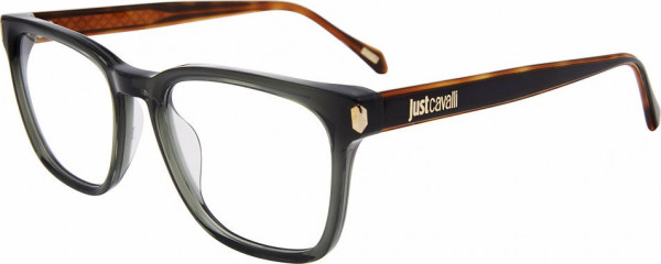 Just Cavalli VJC080V Eyeglasses, TRANSP.GREY (06S8)