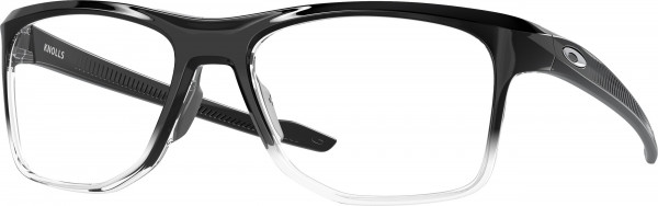 Oakley OX8144 KNOLLS Eyeglasses, 814404 KNOLLS POLISHED BLACK FADE (BLACK)