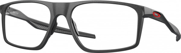 Oakley OX8183 BAT FLIP Eyeglasses, 818304 BAT FLIP SATIN LIGHT STEEL (GREY)