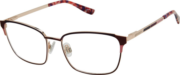 Superdry SDOW508T Eyeglasses, Burgundy (BUR)